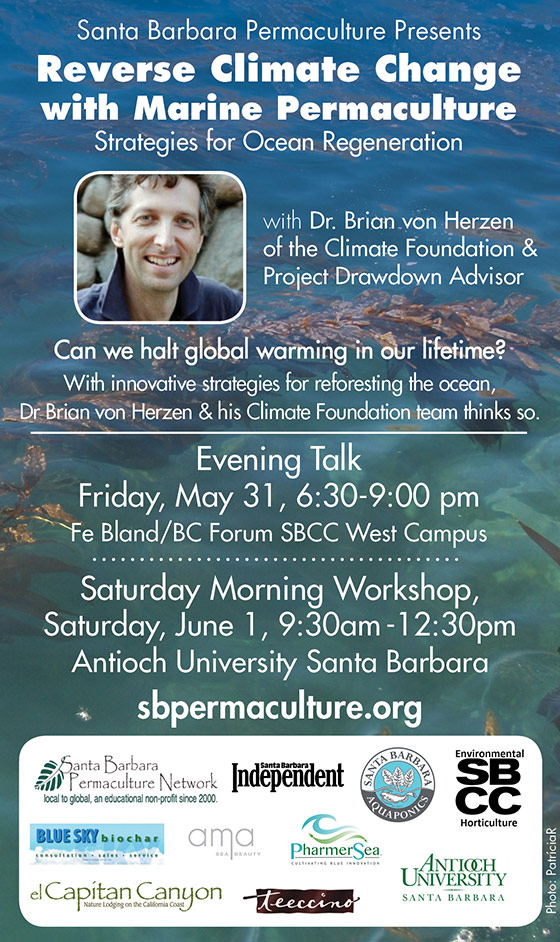 Reverse Climate Change with Marine Permaculture: Strategies for Ocean Regeneration with Dr. Brian von Herzen